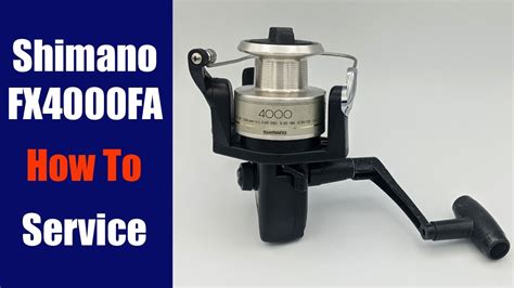 Shimano FX4000FA Difficult Crank How To Fix Rebuild Fishing Reel