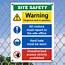 Construction Site Safety Sign G2631  By SafetySigncom