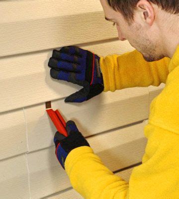 Measure carefully, and use tin snips to cut the vinyl if necessary. How to Repair Vinyl Siding | Vinyl siding, Vinyl siding repair, Siding repair
