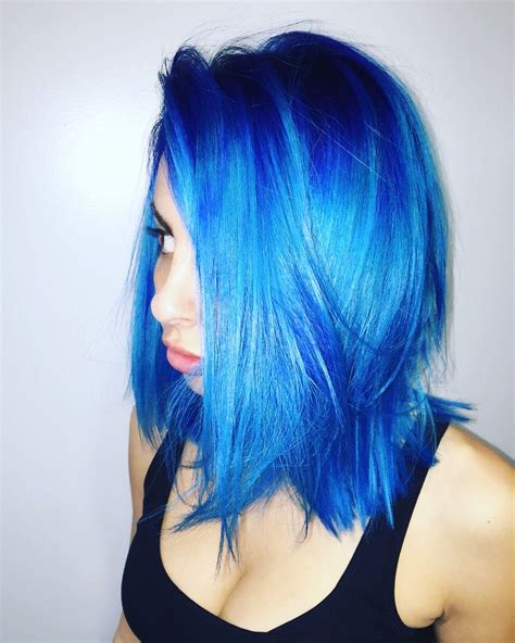 Rooted Blue Beauty Hair Cxrrina Model Stephaniecakes Pravana