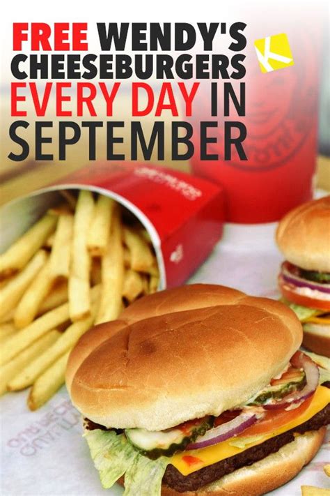 Food coupons uses your location to find you the best coupons in your area for both well known chains as well as local restaurants. Free Wendy's Cheeseburgers Every Day in September | Free ...