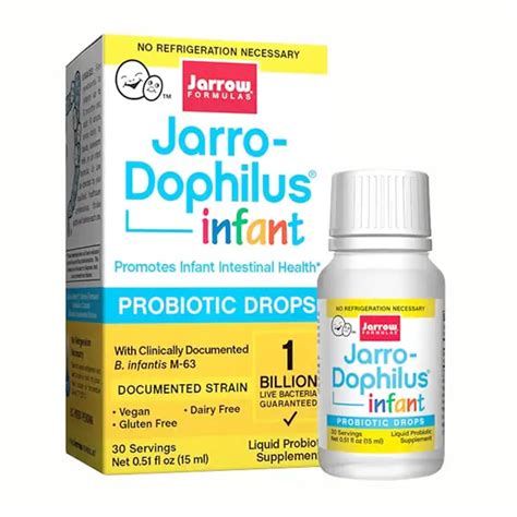 Men Vi Sinh Jarro Dophilus Infant Probiotic Drops Ml Nh Thu C Vinmec