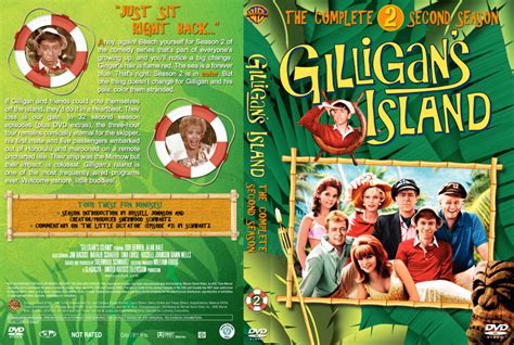 Gilligans Island Season 2 Dvd Cover And Labels 1966 R1 Custom