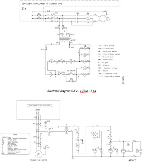 Atlas Copco Air Compressor Wiring Diagrams