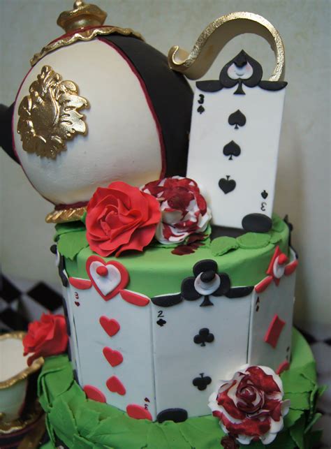 Alice In Wonderland Themed Cake