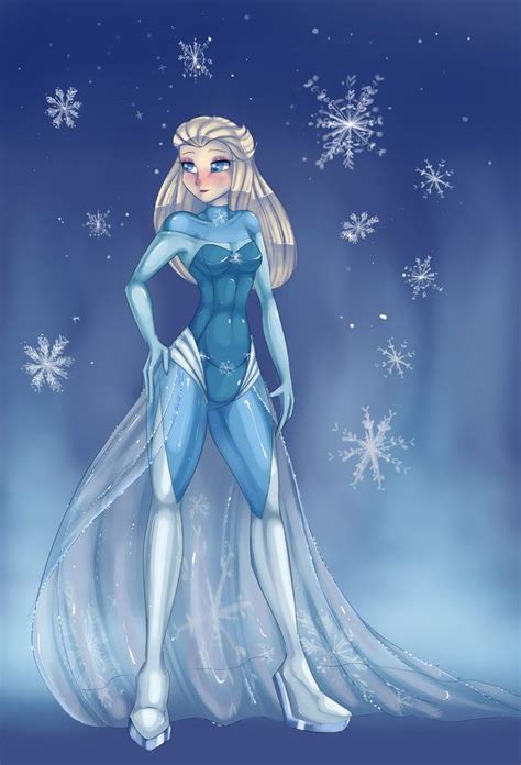 Bodysuit Elsa By Mantathemisukitty On Deviantart Disney Princess Art