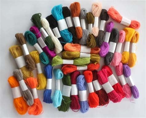 Crewel Wool Embroidery Thread 40 Colors Kristinnicholasdesigns
