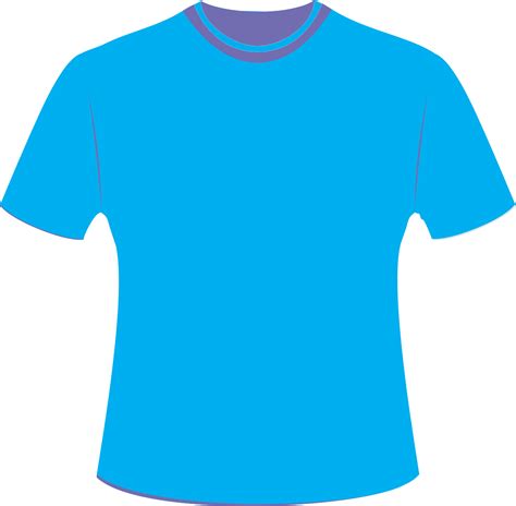 Mockup Camiseta Azul Editável Png E Vetor