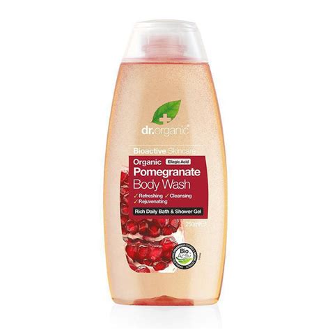 Dr Organic Body Wash Range Revitalising Natural Body Washes