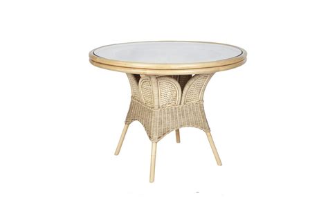 Shop for round wicker patio table online at target. Brook-wicker-cane-rattan-conservatory round dining table