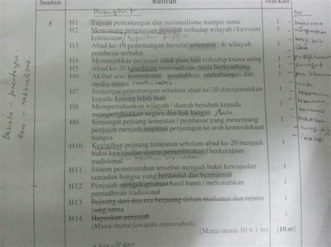 Berikut dikongsikan nota ringkas sejarah bertajuk nasionalisme di malaysia sehingga perang dunia kedua buat panduan dan rujukan pelajar yang bakal menduduki peperiksaan sijil pelajaran malaysia (spm) hujung tahun ini. SEJARAH SPM: Jawapan kertas 3 SPM 2015 soalan nombor 5 ...