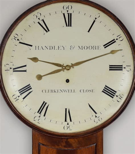 Handley And Moore Mahogany Tavern Clock Howard Walwyn Fine Antique Clocks