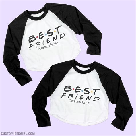 Best Of Friends Bff Shirts Best Friend T Shirts Bestie Shirts