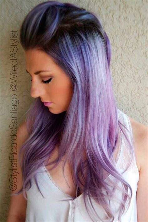 Purple Hair Is For Women Who Are Not Afraid To Express Themselves