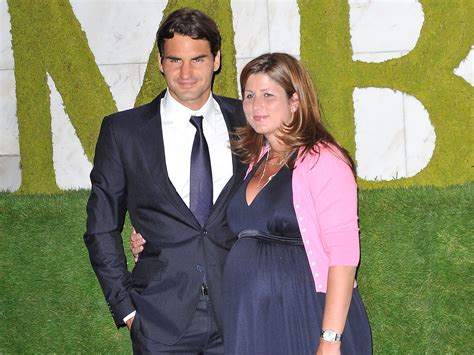 Tennis ace roger federer and wife mirka arrive for pippa middleton's wedding to financier james matthews. Roger Federer's wife Mirka gives birth to second set of twins