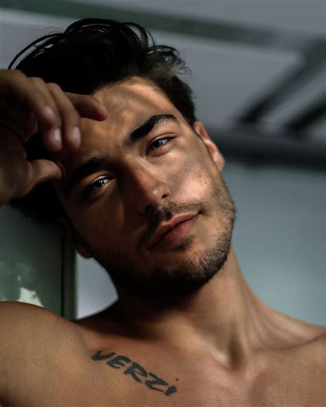 Male Model Darkhair Italian Male Model Face Photography Poses For Men Handsome Italian Men