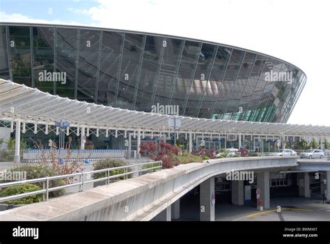 New Terminal Building At Nice Cote Dazur Airport Provence France