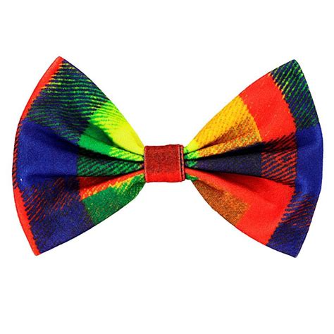 Rainbow Clown Bow Tie Party Delights