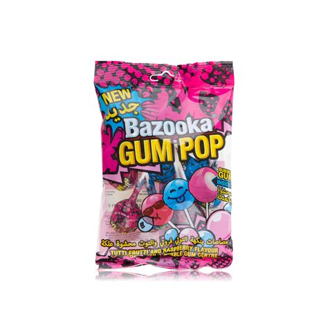 Bazooka Gum Pop With Bubble Gum 140g Spinneys Uae