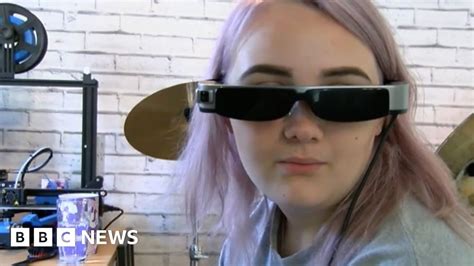Deaf Blind Teenager Gets Hi Tech Glasses To Help Her See Again