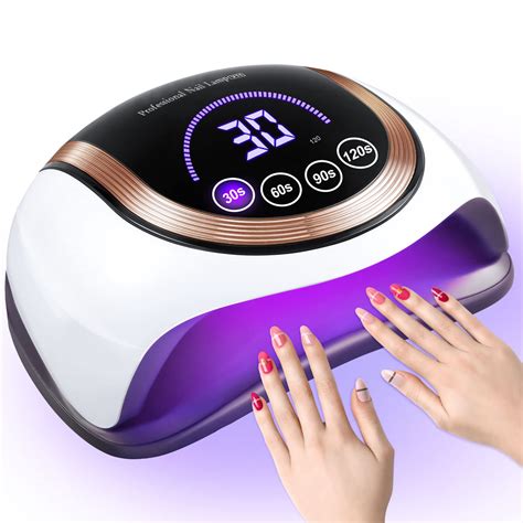 Mua Uv Led Nail Lamp For Double Hands Naxbey 180w Uv Light Nails Gel Nail Dryer With 60 Lamp
