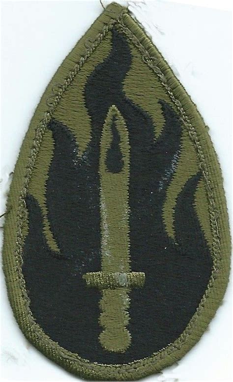 63rd Infantry Division Us Shoulder Sleeve Insignia Infantry Insignia