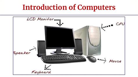 Introduction Of Computers Computer Computer Learning Basic