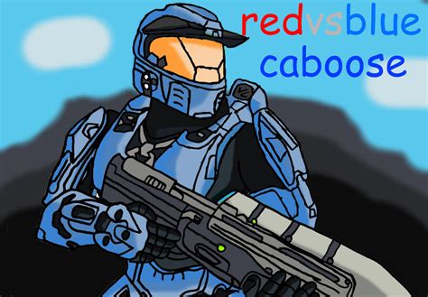 Red Vs Blue Caboose By Thestealthdrawings On Deviantart