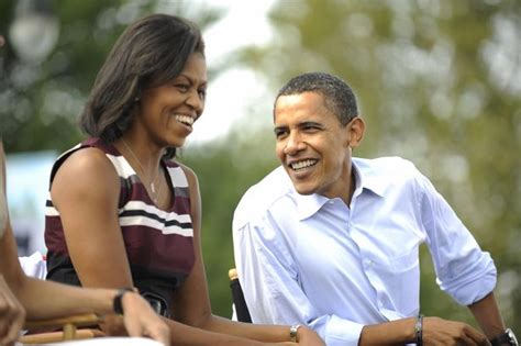 Crazy In Love Barack And Michelle Obama In Photos The Great American