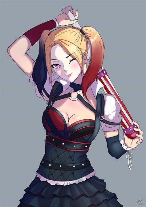 Manga Illustration - Harley Quinn by AhYou on DeviantArt