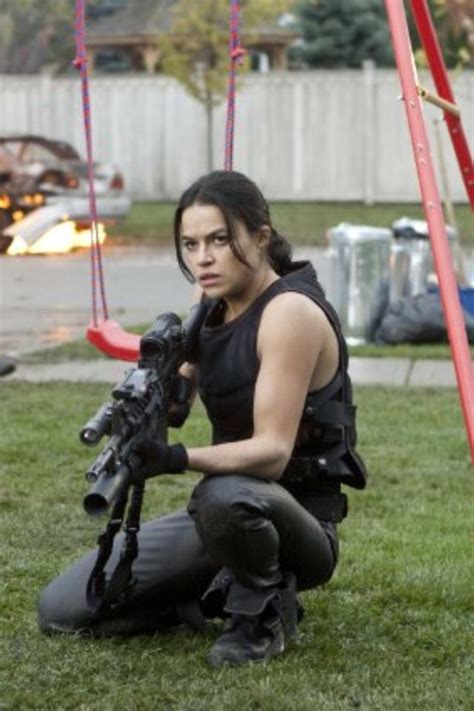 Michelle Rodriguez Military