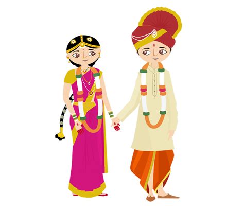 Couple Clipart Hindu Couple Hindu Transparent Free For Download On