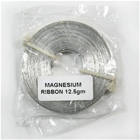 Particles embedded in the skin may cause eruptions. NC-10560 Magnesium Ribbon Roll, 12.5 grams