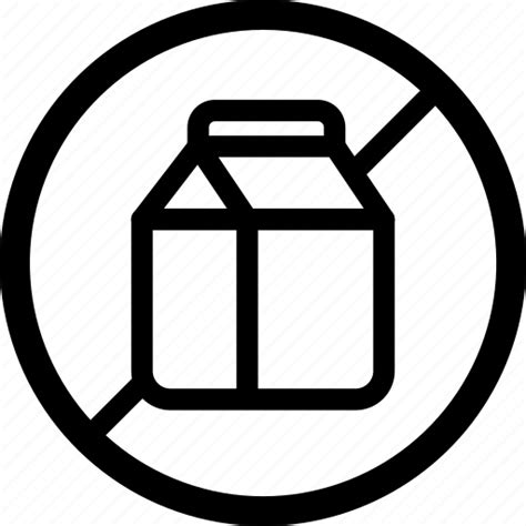 Allergen Dairy Dairy Free Lactose Milk No Icon Download On