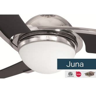 Harbor breeze ceiling fan parts. Craftmade JU54PLN3 Polished Nickel Juna 54" 3 Blade ...