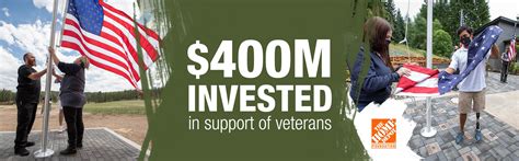 The Home Depot Foundation Surpasses 400 Million In Support Of Veterans