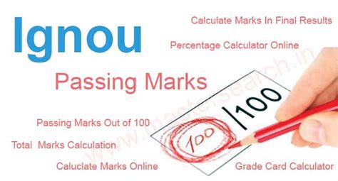The marks for these questions will not be added to your score. Ignou Passing Marks in BDP, M.Com, BA, B.Com, MEG, M.Sc., MA