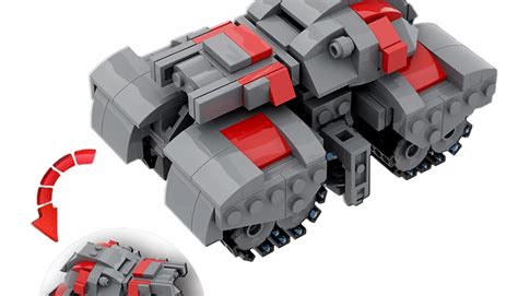 Aliexpress Finds Starcraft Siege Tank Lego Compatible Build