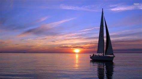 Sailboat Sunset Wallpapers Top Free Sailboat Sunset Backgrounds