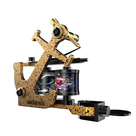 Gold Tattoo Machines for Beginners S1-4 - Wormhole Tattoo 丨 Tattoo Kits, Tattoo machines, Tattoo ...