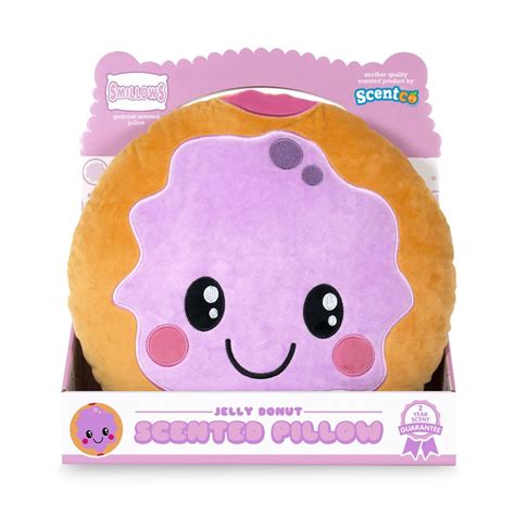 Smillows Jelly Donut Scented Pillow Scentco Inc Scented Pillows