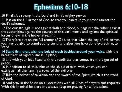 Ppt Ephesians 610 18 Powerpoint Presentation Free Download Id2456514