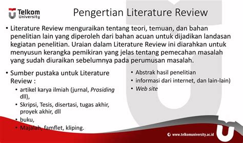 Contoh Literature Review Jurnal Keperawatan Literature Review