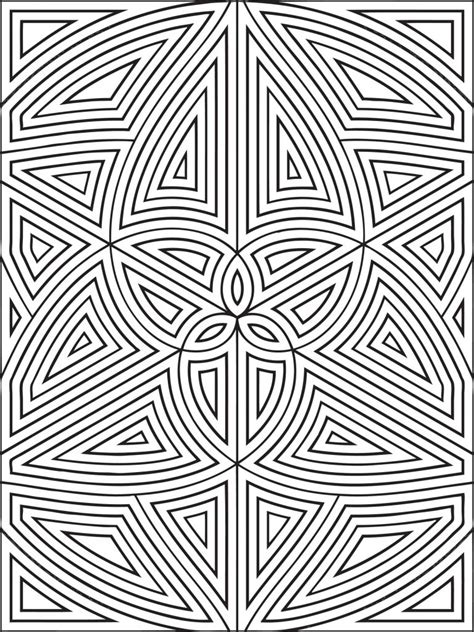 Free Printable Geometric Coloring Pages For Kids