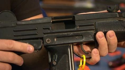 Fake Machine Gun In Leicestershire Police Weapon Amnesty Bbc News