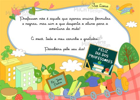 Mensagem De Professora Para Aluno Educa O Infantil Edulearn