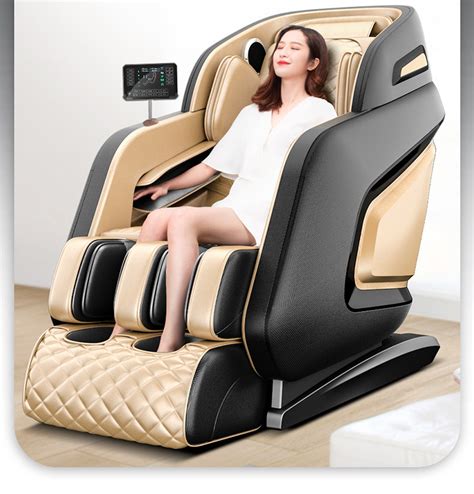 4d Sl Track Zero Gravity Electric Full Body Massage Chair China Zero Gravity Massage Chair And