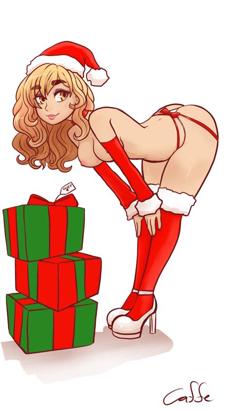 Christmasccino Topless Version By Fappuccino Hentai Foundry