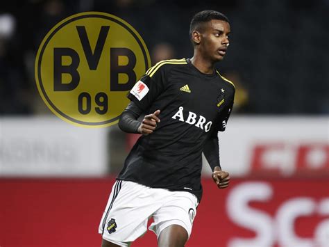 Alexander isak gab gegen lotte sein debüt für den bvb. Alles fix? Foto zeigt Isak bei der Unterschrift