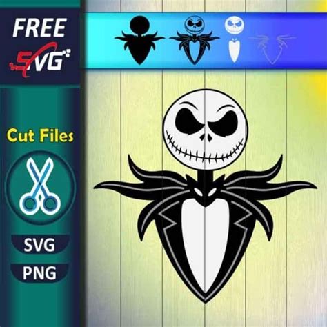 Jack Skellington Svg Free The Nightmare Before Christmas Svg